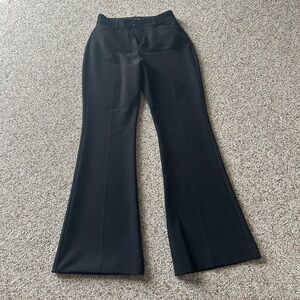 Black Flared Dress Pants Express size 2